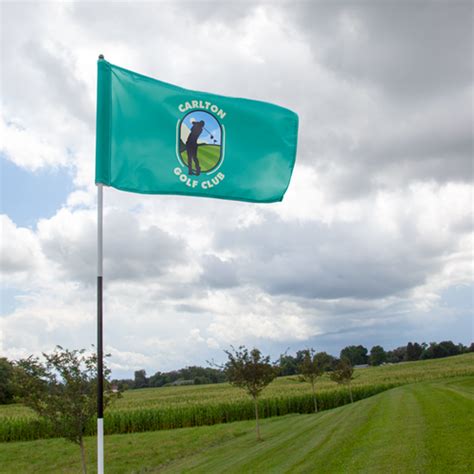 Custom Golf Flags | Custom Putting Green Flags | Vispronet