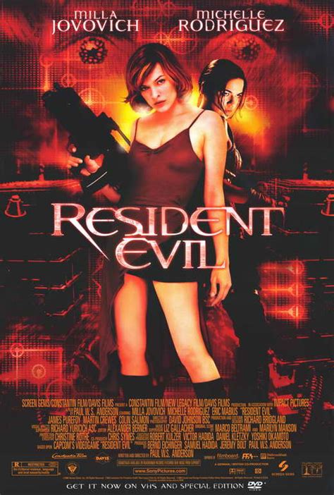 Resident Evil Movie Posters From Movie Poster Shop