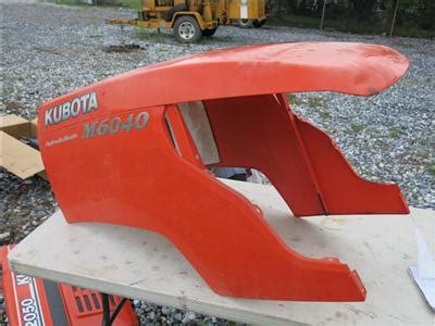 KUBOTA M6040 FARM TRACTOR HOOD STOCK#41180 | eBay