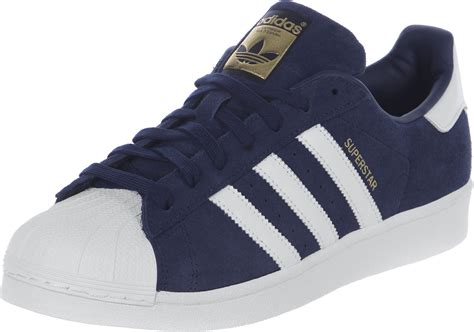 adidas Superstar Suede shoes blue white