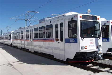 RTD Light Rail | Passenger Train around Denver Metro and Airport