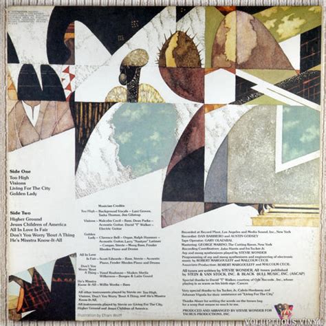 Stevie Wonder ‎– Innervisions (?) Vinyl, LP, Album, Gatefold ...