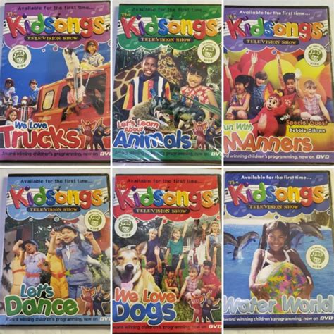 KIDSONGS TELEVISION SHOW DVD Lot Of PBS Kids PicClick