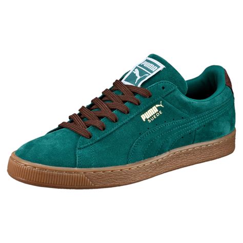 Lyst - PUMA Suede Classic Casual Men's Sneakers in Green for Men