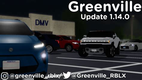 Greenville ROBLOX Official on Twitter: "Changelogs v1.14.0: + Added a ...