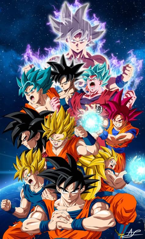 Fases de Goku by FabianSM on DeviantArt | Dragones, Personajes de ...