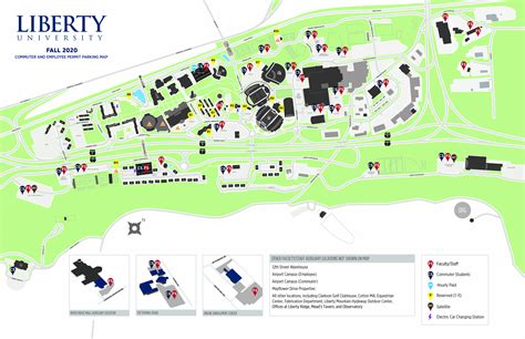 Liberty University Campus Map