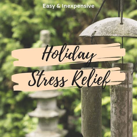 6 Holiday Stress Relief Fundamentals to Help you Relax - Being Tazim