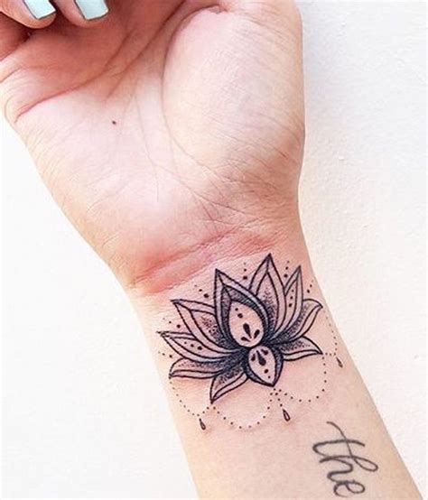 Best Small Wrist Small Lotus Flower Tattoo Download