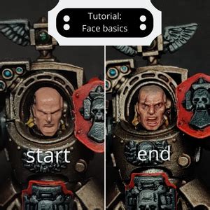 Tabletop Archive | Tutorial - Space marine face