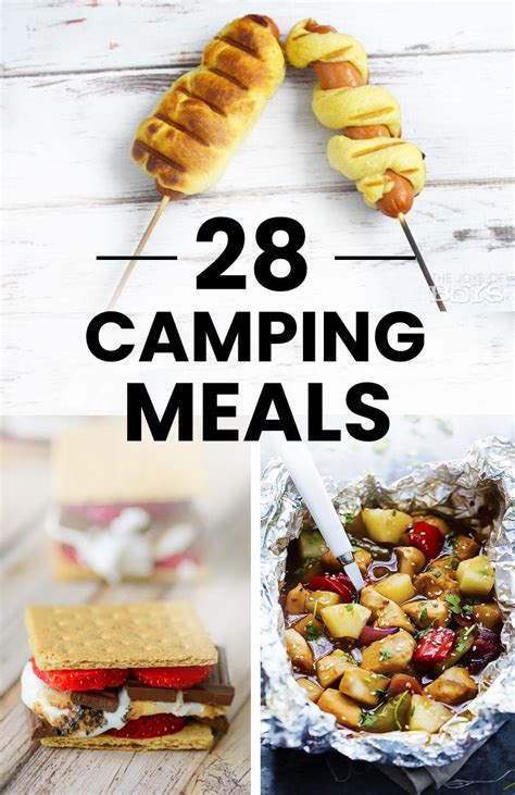 Camping Food List Ideas