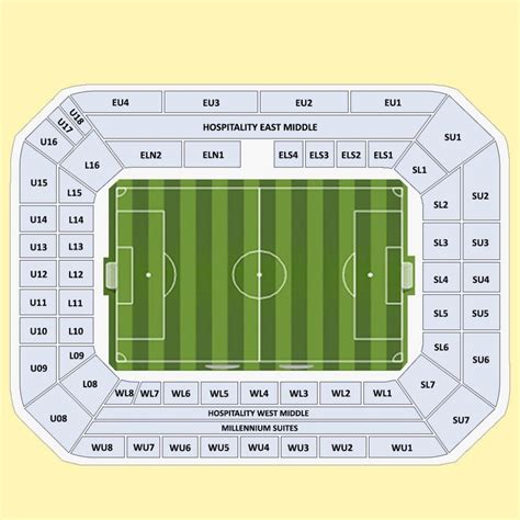 stamford bridge seating plan with seat numbers | Seating plan, Chelsea ...