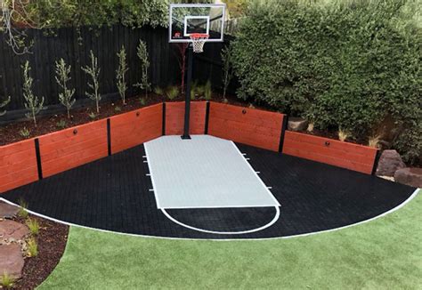 Backyard Basketball Court Tiles - Amazing Backyard Ideas