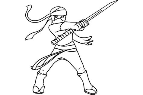 Ninja Coloring Pages For Kids Downloadable | K5 Worksheets