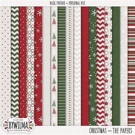 It's BIG .... and it's a freebie! | Christmas scrapbook paper, Free ...