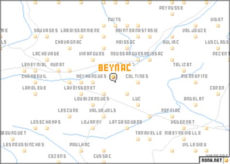 Beynac (France) map - nona.net