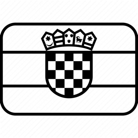 Croatia, flag, hrv, world icon - Download on Iconfinder