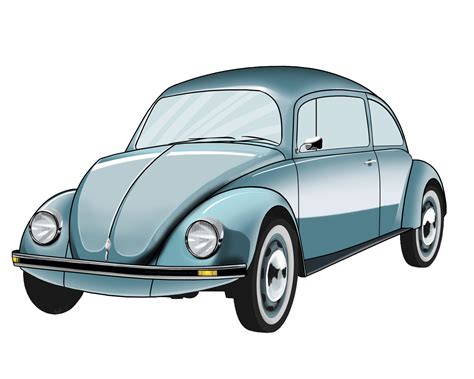 Volkswagen Beetle Cliparts: Add Retro Charm to Your Designs