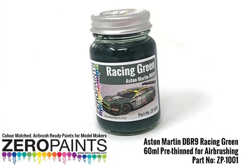 Aston Martin DBR9 Racing Green Paint 60ml | ZP-1001 | Zero Paints