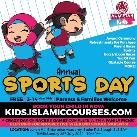 Upcoming Events — Al Miftah Kids