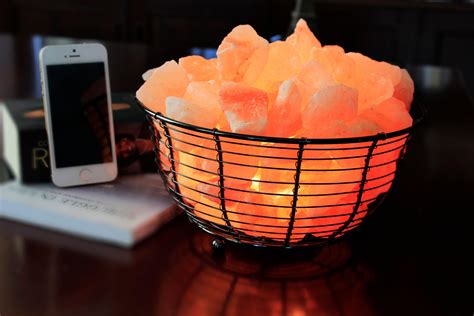 Amazon.com: WBM 1301B Himalayan Natural Crystal Salt Basket Lamp Bundle ...