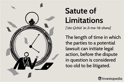 Statute of Limitations: Definition, Types, and Example