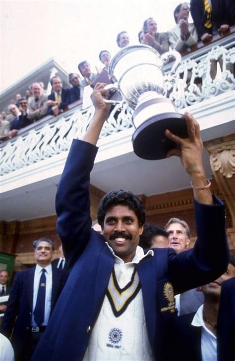 Captain of India in 1983 World Cup - Kapil Dev