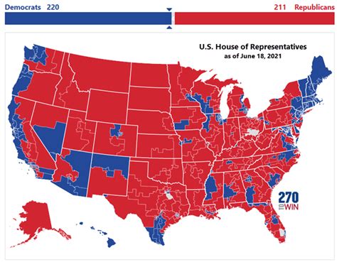 New Feature: 2021 House of Representatives Map - 270toWin