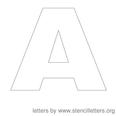 Free Printable Stencils Letters 2 Inch