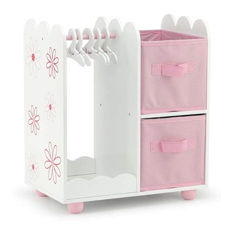 Buy Emily Rose Doll Furniture - 18 Inch Doll Clothes Open Closet ...