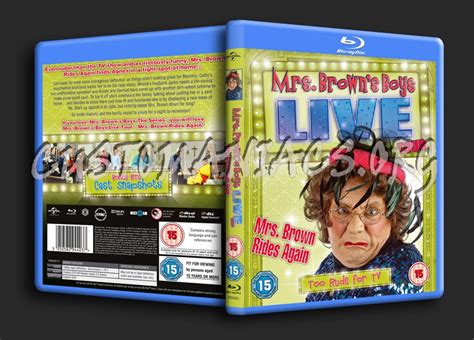 Mrs Brown's Boys Live Tour Mrs Brown Rides Again blu-ray cover - DVD ...