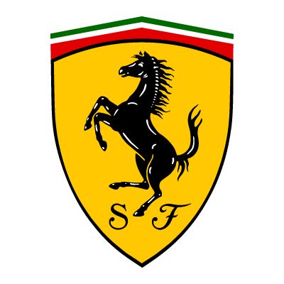 Ferrari Emblem logo vector in (.EPS, .AI, .CDR) free download