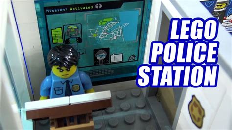 LEGO Police Station with Amazing Full Interior by JANGBRiCKS