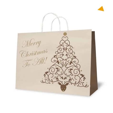 Christmas Paper Bags - ProCustomPackaging