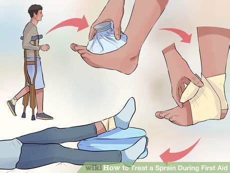 How to Treat a Sprain During First Aid: 11 Steps (with Pictures ...