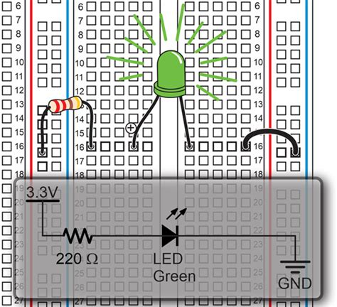 How the LED Circuit Works | LEARN.PARALLAX.COM