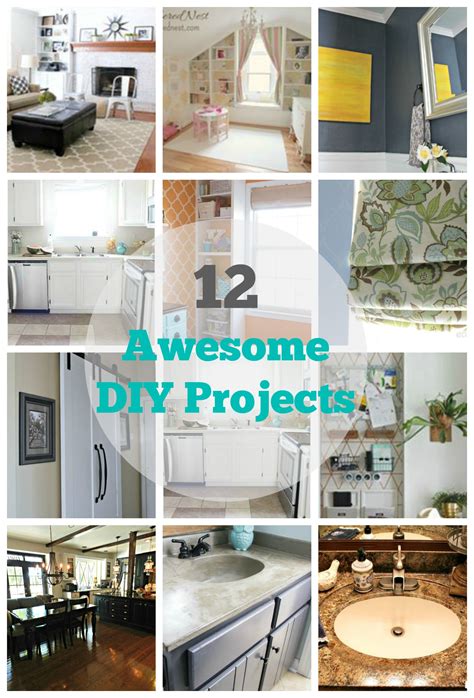 12 DIY Home Improvement Projects - My Uncommon Slice of Suburbia