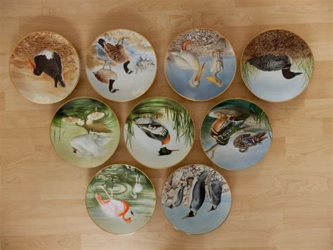 Danbury Mint collection - Waterbirds - 9 plates - Catawiki