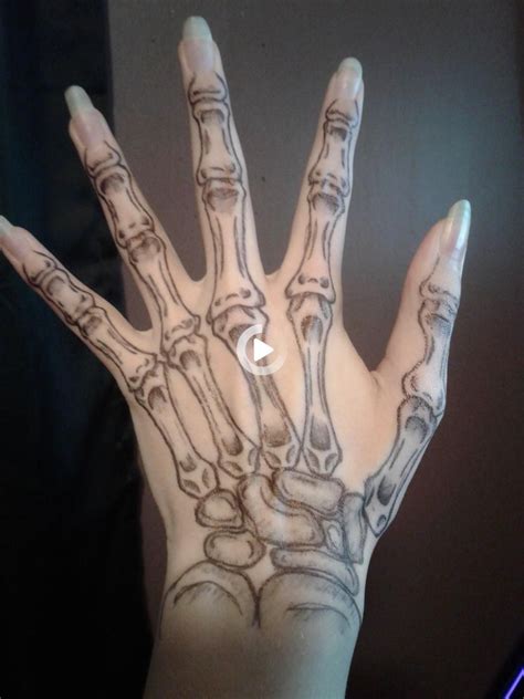 Skeleton Hand Tattoo Tiktok Aesthetic - josefinromskaugdrommen