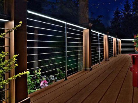 Illuminate Your Deck with Bright Lighting Ideas | Balcony railing ...