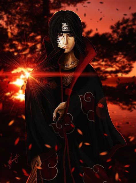 Itachi Uchiha Akatsuki Wallpaper