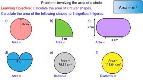 area of a circle problems – circular area calculator – Genertore2