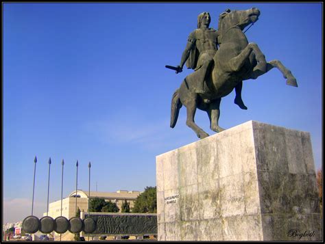 Statue of Alexander the Great - Thessaloniki