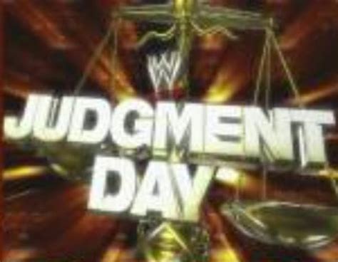 Judgement Day 2009 logo by 619rankin on DeviantArt