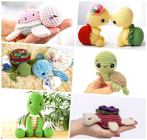 Awesome Amigurumi Turtle Crochet Patterns - P E N G U I N • H O B B I E S