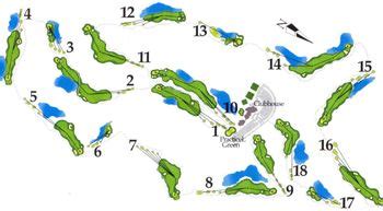 Golf Course Layout - Westlake Golf and Country Club