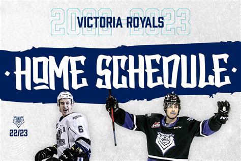 Royals Announce 2022-2023 Home Schedule – Victoria Royals