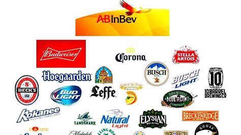 AB InBev brands