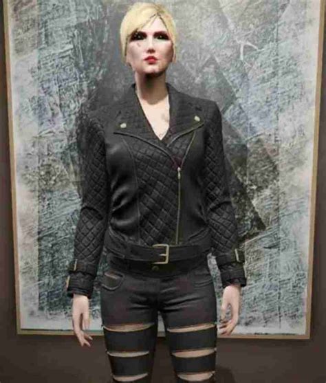 GTA 6 Female Protagonist Leather Jacket - Movie Leather Jackets