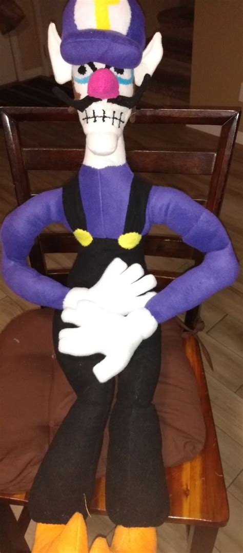 Large waluigi plush | Etsy